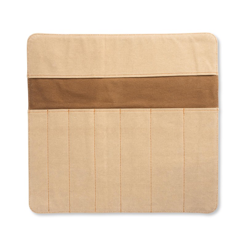 Angus Stoke knife roll bag, genuine buffalo leather - chef's