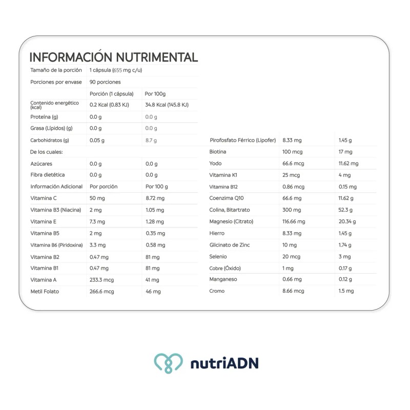 Prenatal Support- Suplemento Nutriadn
