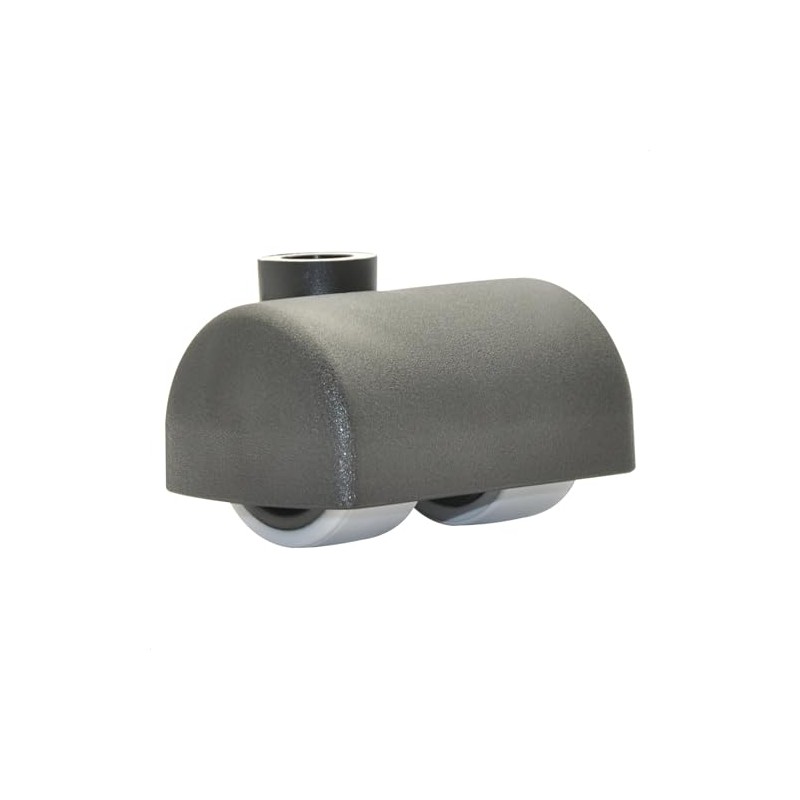Wagner Design RO73 Soft Swivel Castor, Diameter 27 mm, Black