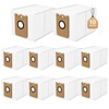 10-Pack 3.5L Dust Bags Compatible with MAMNV D13S MAX Robot