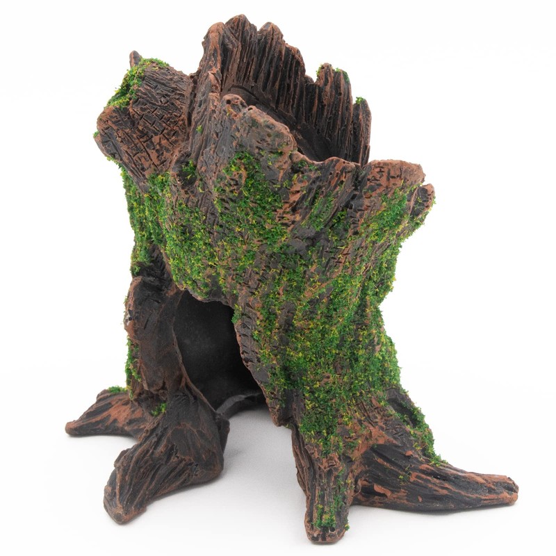 AQUA KT Aquarium Landscape Tree Stump Trunk Hollow Betta Cichlid