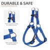 PUPTECK No Pull Dog Harness Soft Adjustable Basic Nylon Step
