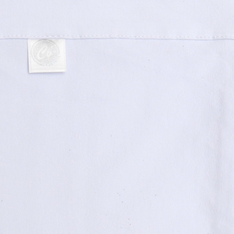 CARY Juego de Sabanas para Cuna Soft Jersey Blanco 55X85