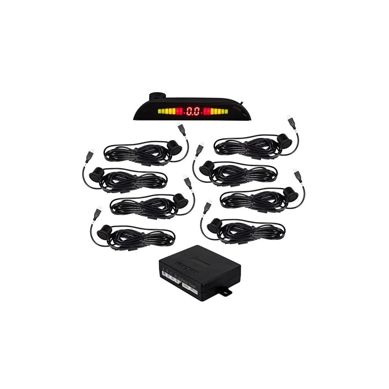 Metra 8 Sensor Front- Rear Parking Kit