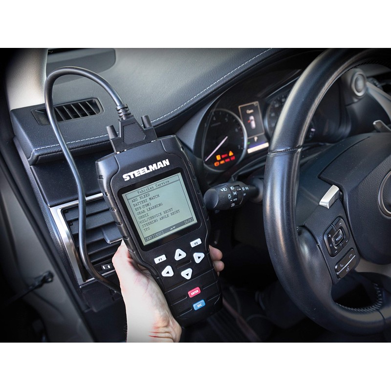 Steelman Automotive Diagnostics and Servicing OBDII Code Scanner and Reset