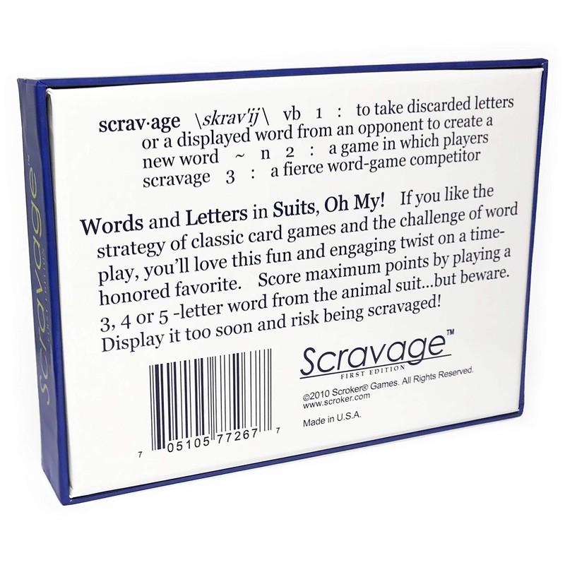 Scravage Card Game