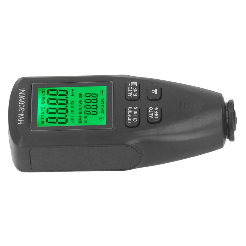0 to 2000UM Paint Mil Thickness Meter Gauge High Precision