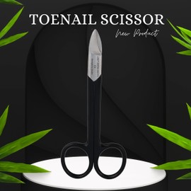 ASM® Professional Toenail Scissors Clippers Pedicure Ingrown Stainless Steel Heavy Duty Nails kit, Thick Manicure Set for Women, Scissors Small Nail Sets-Cuticle Remover Toenail Clippers Nail Care