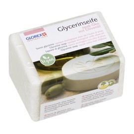 GLOREX 6 1600 150 Glycerine Soap Eco 250 g with Olive Oil Opaque