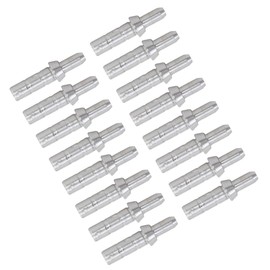 Mipcase 40pcs Aluminum Arrow Nocks for Hunting Shafts Durable Arrow Tail Accessories Inner Diameter for Practice and Archery Use