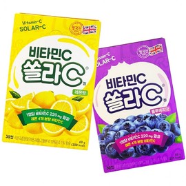 Koryo Eun Dan Solar-C 30 Tablets 4 Blueberry Flavor