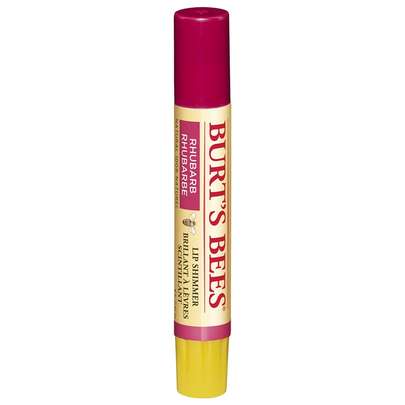Burt's Bees 100% Natural Lip Shimmer Rhubarb 2.6g