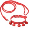 balacoo Pet Collar and Leash Combo Jingle Bell Dog Collar