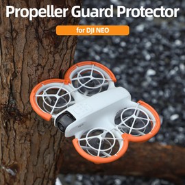 FSIDIWT Anti-Collision Protection for DJI Neo Accessories, 2-in-1 Neo Gimbal Anti-Collision Protector + Neo Propeller Protection for DJI Neo Drone (Grey)