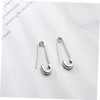 Healeved Sterling Silver Paper Clip Earrings for Women Ear Jewelry