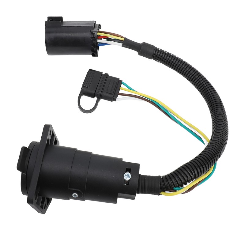 6‑24V 7 Pin to 7 and 4 Pin Trailer Adapter