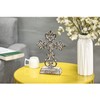Retrome Metal Cross Stand Tabletop for Home Decor, 10.6" H
