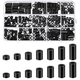 Szaboviktoria Pack of 320 wall spacers, plastic spacers, spacers, plastic washers, nylon washers, insulation washers