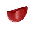 Rhino Hide Salon Mat 3' x 4.5' (Semi Circle, Red