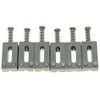 Dopro Set of 6 Stainless Steel Saddle Guitar Bridge Saddle