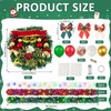 Golf Cart Decorations Kit,Parade Golf Cart Decoration Kit (Christmas)