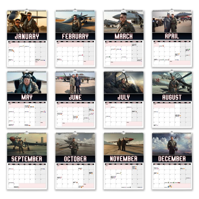 The Calendar King // Top Un - 2025 Wall Calendar
