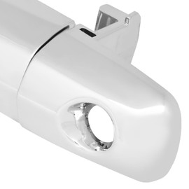 Auto Dynasty Factory Style Front Exterior Car Door Handle with Keyhole Compatible with Subaru B9 Tribeca 2006-2014, Driver Left Side, Chrome