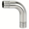 Closmos 304 Stainless Steel 90 Degree Elbow Hose Barb Fitting,