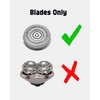 Pitbull Shaver Replacement Blade for Skull Shaver Replacement Heads Compatible