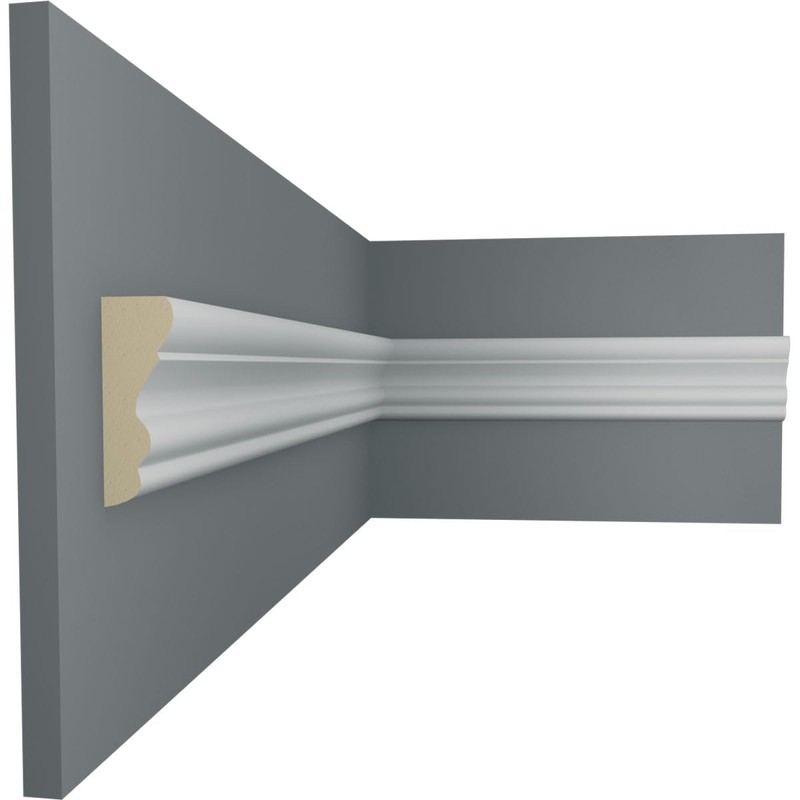 Ekena Millwork PML02X00OX Oxford Panel Moulding Panel Moulding, 2"H x