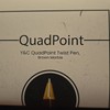 Y&C®  ❤️BUY 2 GET 1 FREE QuadPoint Twist Pen, Brown