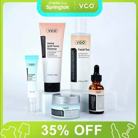 VGO Skincare Five-Step Routine | Daily Care, Repair, Moisturizing, and Improvement of Skin Condition Cleanser Moisturizer