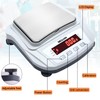 Lab Scale 2000g/0.01g High Precision Digital Scale Analytical Balance Electronic