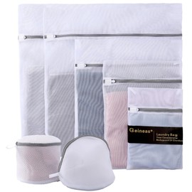 Delicate Laundry Bag Garment Bag For Washing Machine Pack of 7 Mesh Laundry Bags for Underwear Baby Clothes Socks Bra Washer Protector for Laundry Bra Bags for Laundry