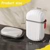 Pack of 2 Soap Box Travel Leak-Proof Waterproof Plastic Soap