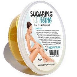 Sugaring paste kit with applicator and gloves set. Sugar Waxing at home