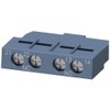SIEMENS 3RV29011E Auxiliary Contact Block, Front Mount, 1NO+1NC, for Use with 3RV2 Motor Starter Protectors, Screw Terminal