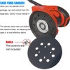 Standard 5" Hook and Loop Replacement Sander Pad for Milwaukee