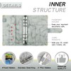 Marble A6 Ring Binder Budget Book Marble Grain Notebook Book