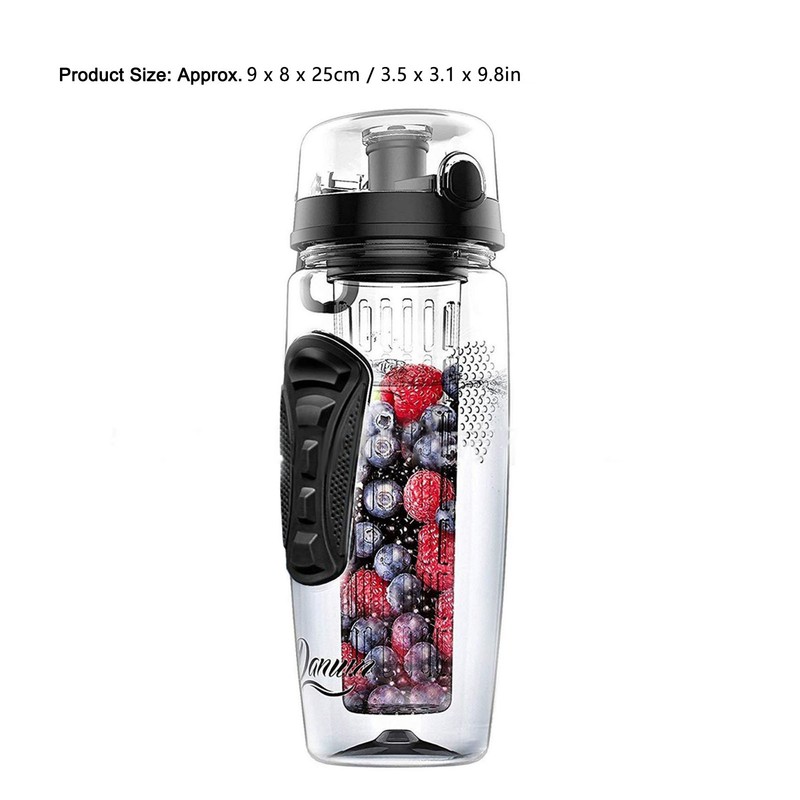 32oz Space Bottle Single Layer PCTG Cup Fruit Brewing Water
