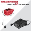 for Bauer 20V Battery Charger,1/2 Size for Bauer 20V Mini