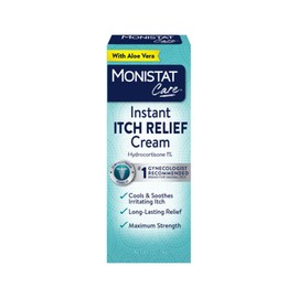 Monistat Soothing Care Itch Relief Cream, 1 Ounce Tube -4 Tubes Total
