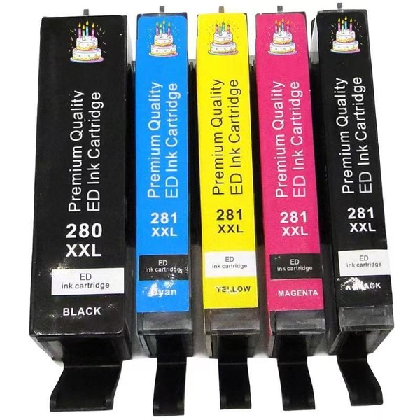 BJ-INK BJ-INK Compatible Ink Cartridge PGI-280XXL CLI-281XXL 280 Ink 281