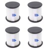 4PCS Vacuum Cleaner Mesh Filters Easily Disassembled Robot Vacuum Replacement