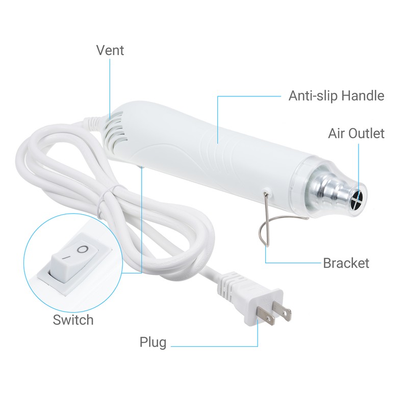 AIKOU Mini Heat Machine 300W Portable Hot Air Heating Machine