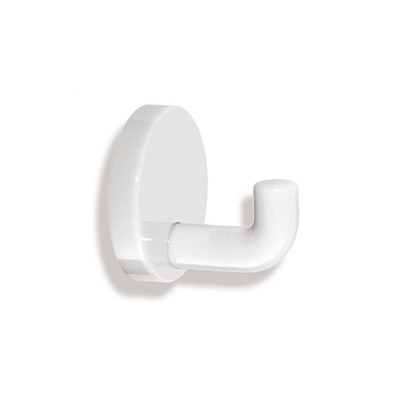 Single Hook 477.90.010 99 Polyamide Diameter 50 mm Pure White