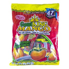 Paleta De Gomita Enchilada Gomi King Mango 47 Piezas Karla