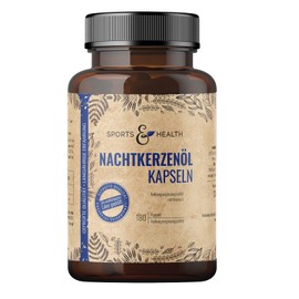 Evening Primrose Oil Capsules - 180 Capsules High Dose 2000 mg per Daily Dose - With Natural Vitamin E - Evening Primrose Oil Capsules for the Skin