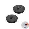 2 Pcs Drain Stopper Set, Bath Plugs, Sink Plug Rubber