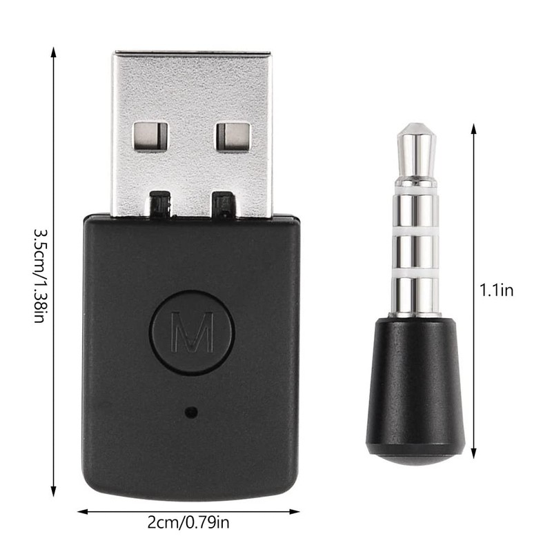 Adapter - Bluetooth Dongle USB Adapter Supports A2DP, HFP -